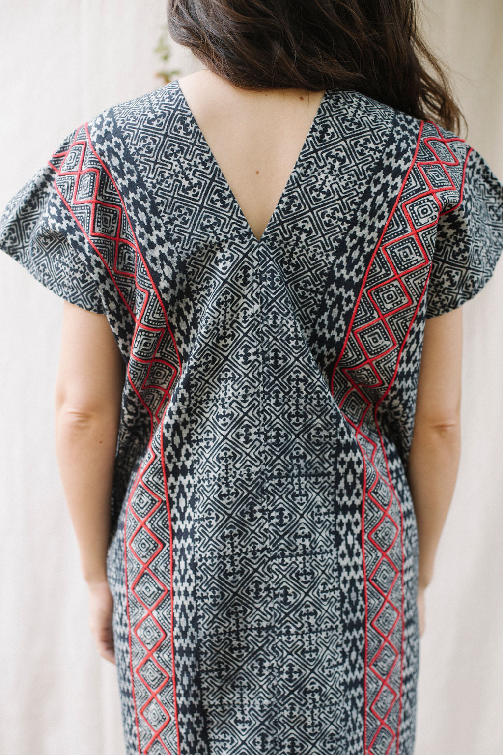 Tribal cotton dress