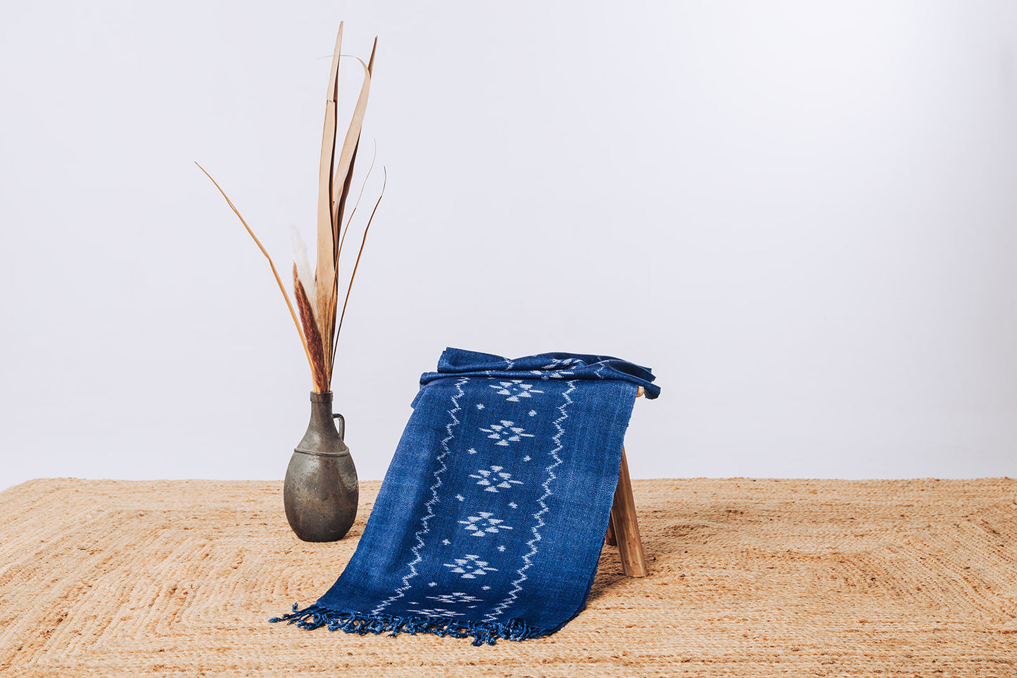 Ethnic Print Cotton Scarf