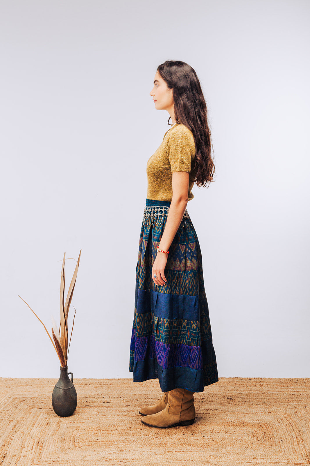 Silk skirt