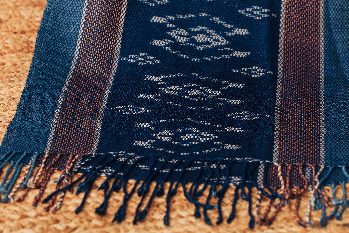 Ethnic Print Cotton Scarf