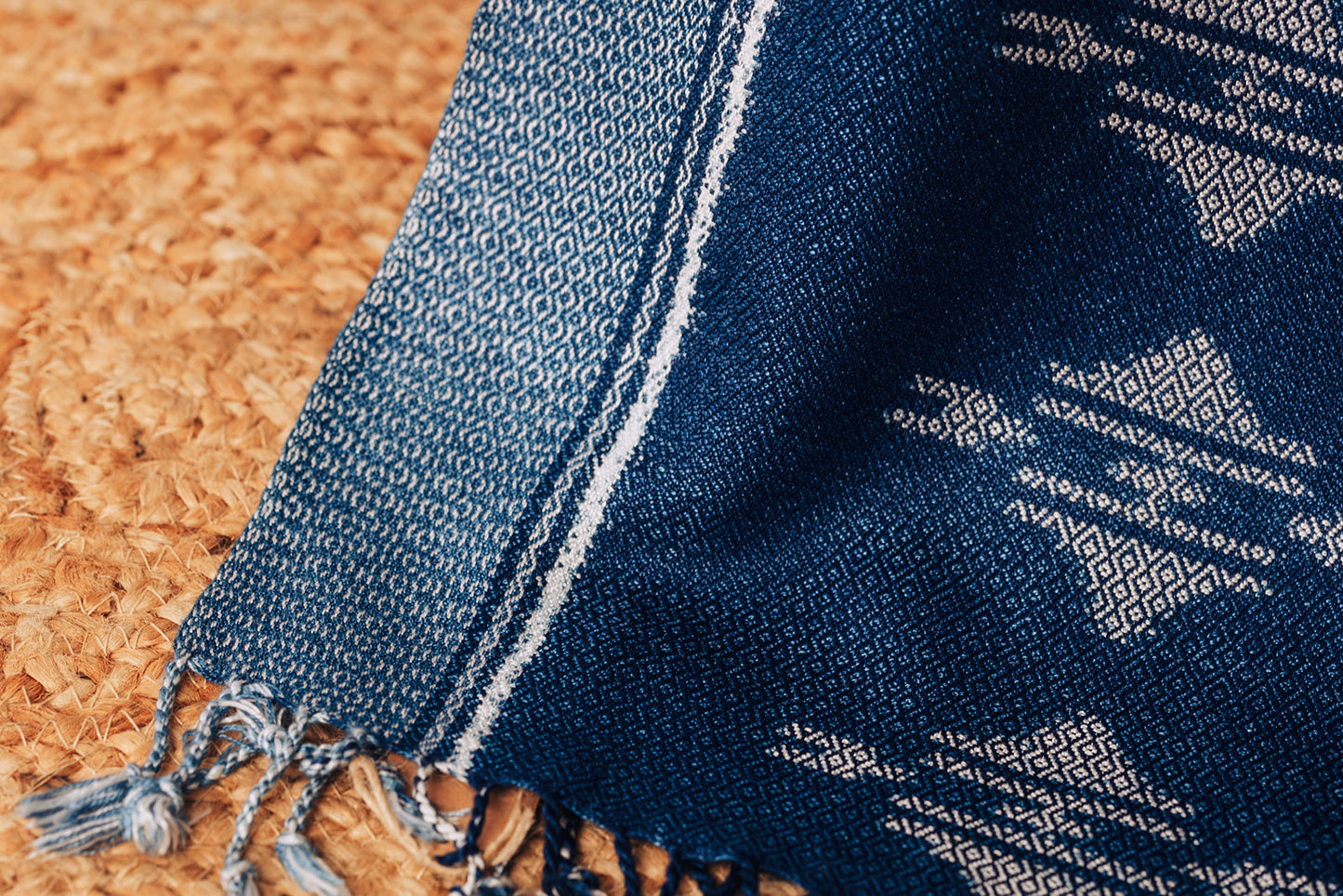 Ethnic Print Cotton Scarf