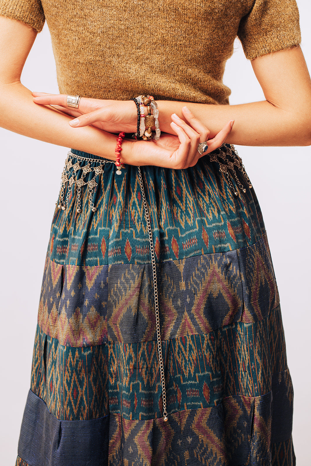 Silk skirt